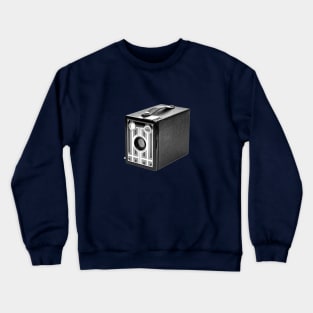 Vintage 1930s Box Camera Junior Crewneck Sweatshirt